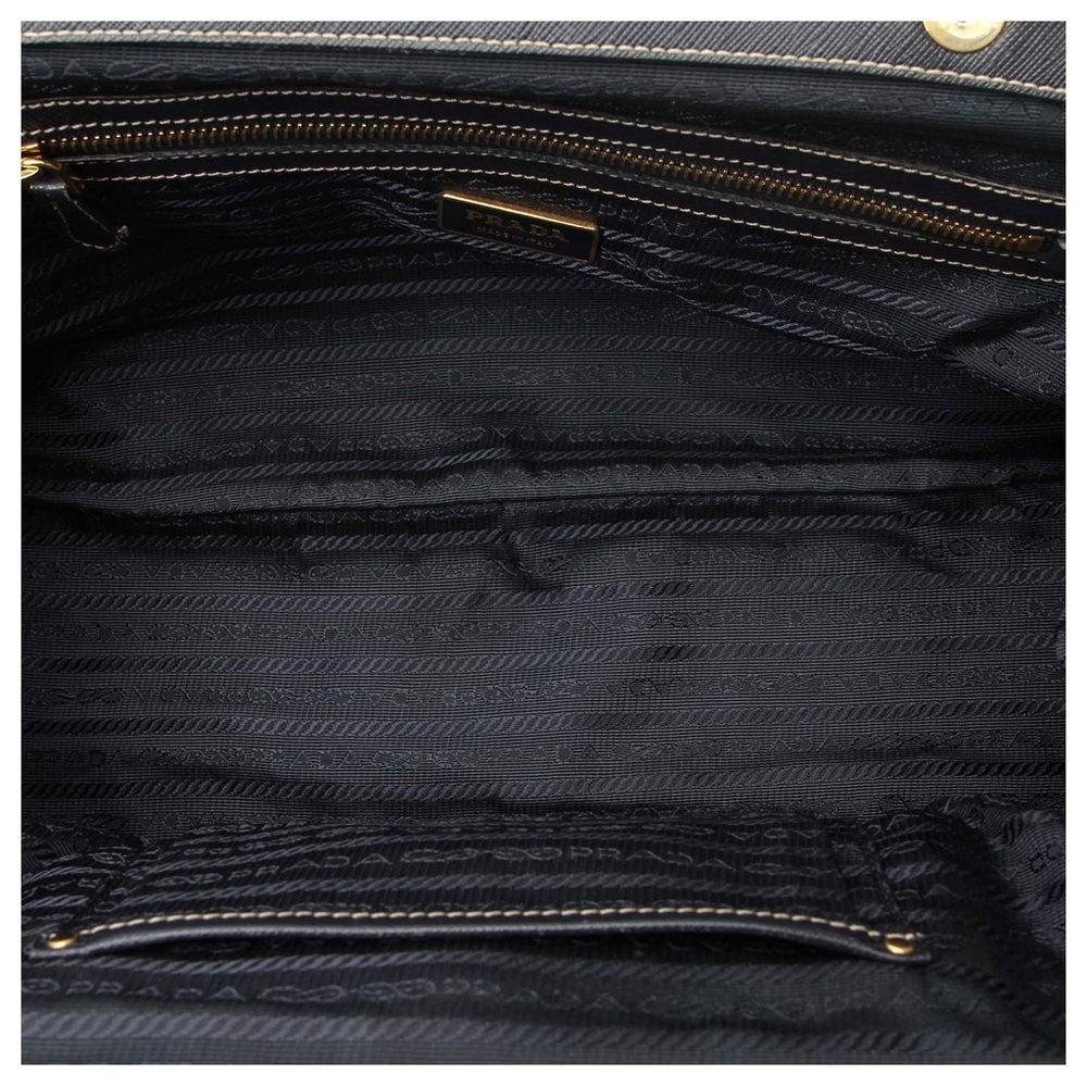 Authentic Prada black Tessuto frame handbag - Picture 5 of 7
